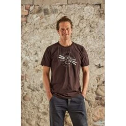 Maloja PatteriolM. Organic Katoenen T-shirt - Chocolate 8775 -Maloja maloja patteriolm 1530551 2