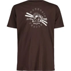 Maloja PatteriolM. Organic Katoenen T-shirt - Chocolate 8775
