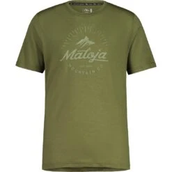 Maloja RoccaM. T-Shirt - Moss 0560