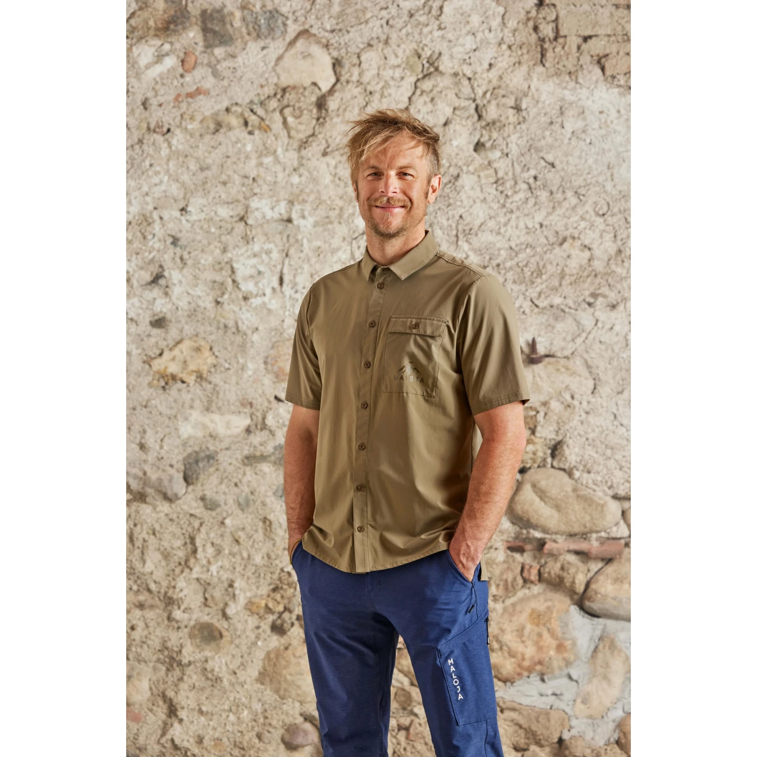 Maloja RougonM. Mountain Overhemd - Oak 8675 3 Maloja RougonM. Mountain Overhemd - Oak 8675 - Afbeelding 3