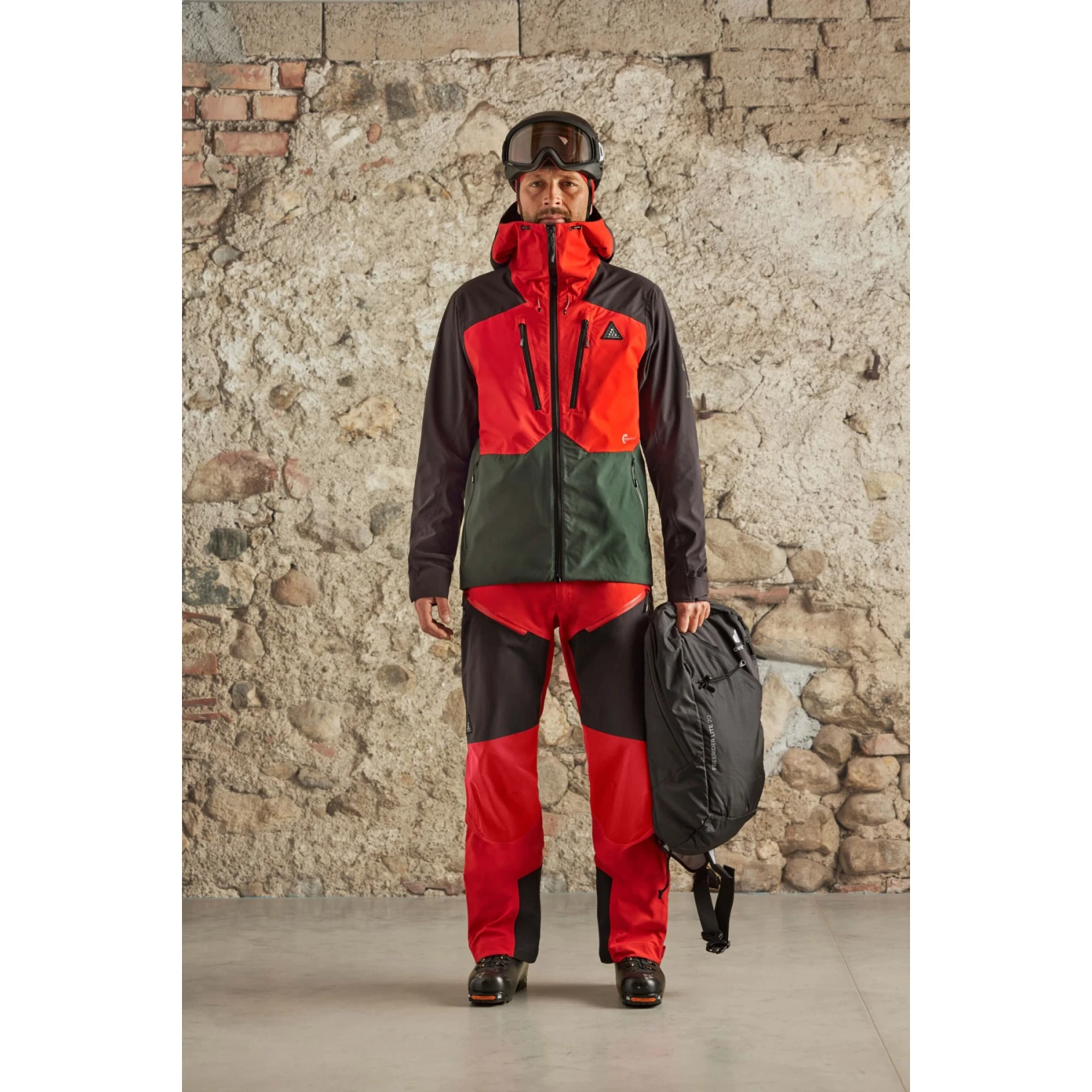 Maloja RumoM. Ski Touring Jas - Oak Multi 8762 4 Maloja RumoM. Ski Touring Jas - Oak Multi 8762 - Afbeelding 4