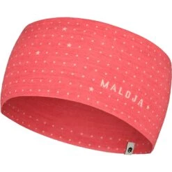 Maloja RumplerM. Sports Hoofdband - Raspberry Dotgrid 8819