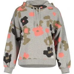 Maloja SaanersM. Organic Sweat Hoodie Dames - Grey Melange Primrose 8808