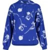 Maloja SaanersM. Organic Sweat Hoodie Dames - Bright Cobalt Alpflower 8778