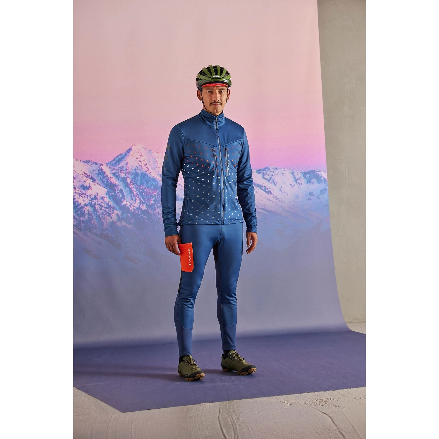 Maloja SanzenoM. Thermo Windblock Fietsjas - Midnight Dot 8610 3 Maloja SanzenoM. Thermo Windblock Fietsjas - Midnight Dot 8610 - Afbeelding 3