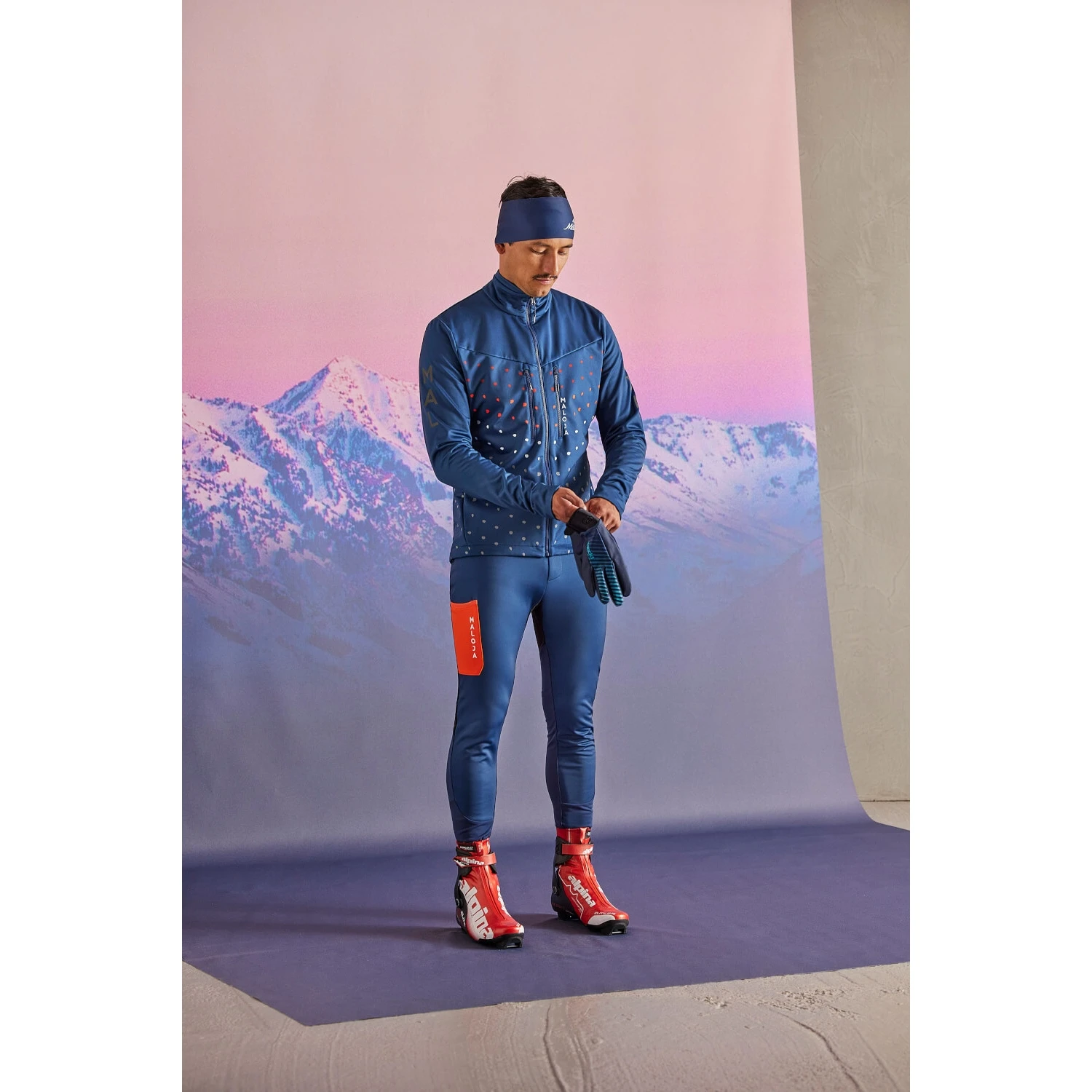 Maloja SanzenoM. Thermo Windblock Fietsjas - Midnight Dot 8610 4 Maloja SanzenoM. Thermo Windblock Fietsjas - Midnight Dot 8610 - Afbeelding 4