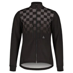 Maloja SanzenoM. Thermo Windblock Fietsjas - Moonless Check 8235