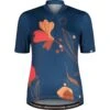 Maloja SarsteinM. 1/2 Cycle Dames Trui - Midnight Alpflower 8741