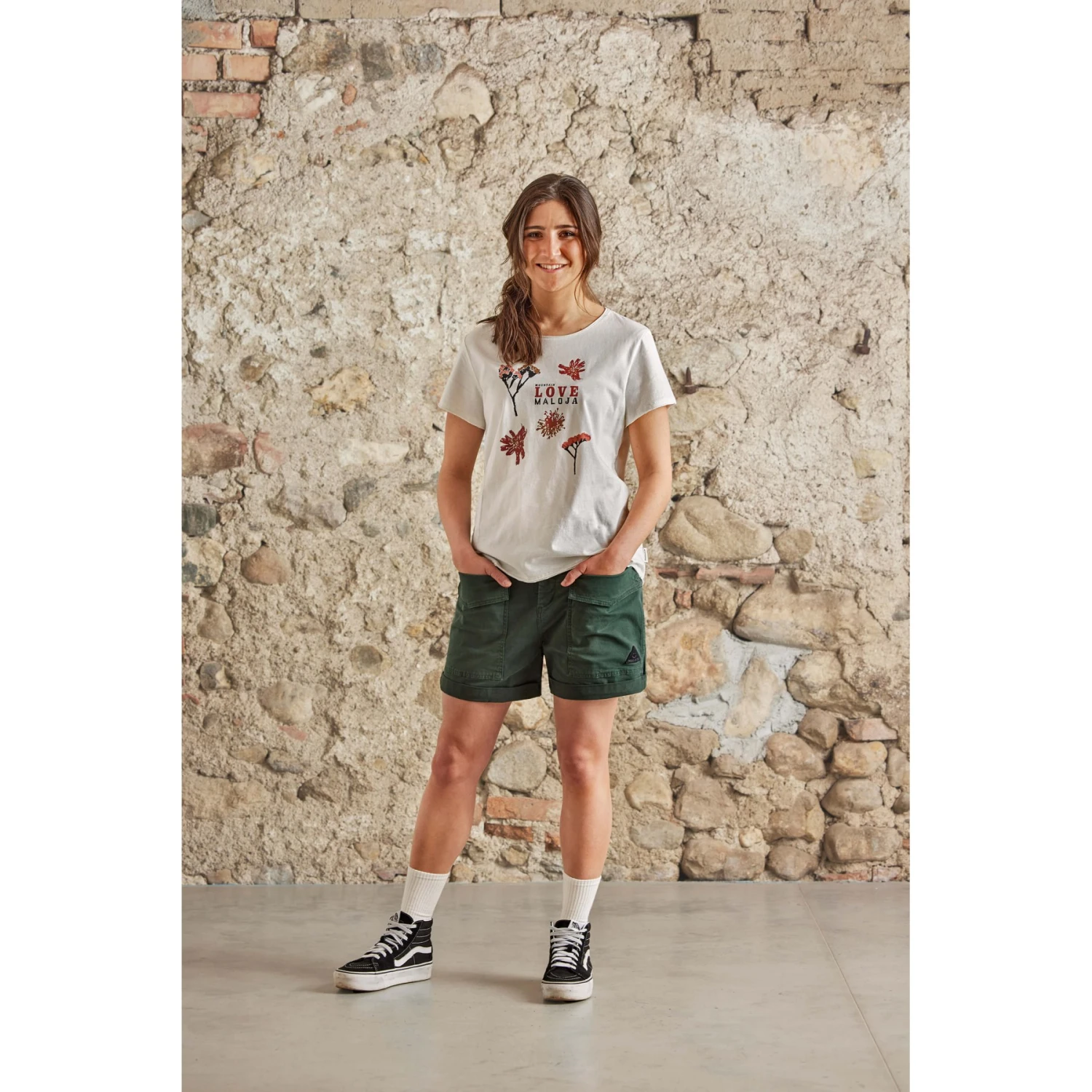 Maloja SasdesiraM. Dames Garment Dye Shorts - Rosehip 8674 7 Maloja SasdesiraM. Dames Garment Dye Shorts - Rosehip 8674 - Afbeelding 7