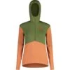 Maloja SchioM. Mountain Midlayer Hybrid Dames Shirt Met Lange Mouwen - Moss 0560