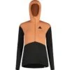Maloja SchioM. Mountain Midlayer Hybrid Dames Shirt Met Lange Mouwen - Rosewood 8583