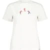 Maloja SchlarignaM. Organic Cotton Dames T-Shirt - Glacier Milk Nordic 8803