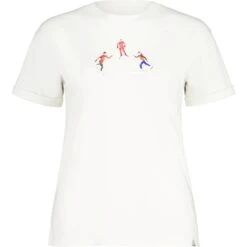 Maloja SchlarignaM. Organic Cotton Dames T-Shirt - Glacier Milk Nordic 8803