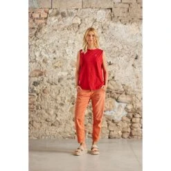 Maloja SchönbergM. Organic Cotton Dames Tanktop - Deep Sunset 8669 -Maloja maloja schoenbergm 1417996