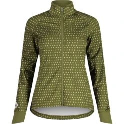 Maloja SedicaM. Thermal Windblock Fietsjas Dames - Moss Seeds 8709