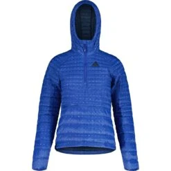 Maloja SeekareckM. Light Adventure ReDown Anorak Dames - Bright Cobalt Dotgrid 8779