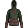 Maloja SeekareckM. Light Adventure ReDown Anorak Dames - Deep Forest 0550