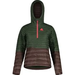 Maloja SeekareckM. Light Adventure ReDown Anorak Dames - Deep Forest 0550