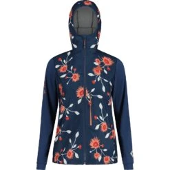 Maloja SennesM. Dames Alpine Hybride Jas - Midnight Glowflower 8696