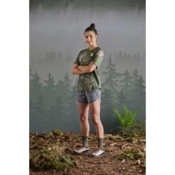 Maloja SilberblattM. Dames Trail Running Shorts - Stone 0119 -Maloja maloja silberblattm 940089