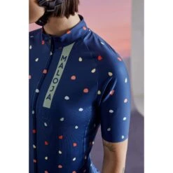 Maloja SimilaunM. 1/2 Fietsshirt Met Korte Mouwen Dames - Shade Pastel Leaves 8655 -Maloja maloja similaunm 1176078