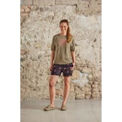 Maloja SpitzahornM. Dames Biologische Katoen Shorts - Fir Daisy 8724 -Maloja maloja spitzahornm 1422366