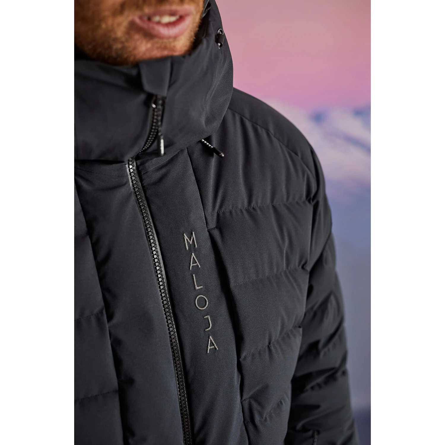 Maloja SteinadlerM. Alpine ReDown Jas - Midnight 8581 6 Maloja SteinadlerM. Alpine ReDown Jas - Midnight 8581 - Afbeelding 6