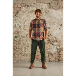 Maloja TendreM. Organic Flanellen Overhemd - Chocolate Multi 8785 -Maloja maloja tendrem 1532773 1