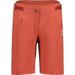 Maloja TerrarossaM. Dames Dubbele Fietsshorts - Rosehip 8674