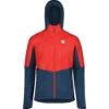 Maloja ToronM. Mountain Hybride Jas - Fire Red Multi 8800