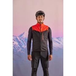Maloja TozzagoM. Thermo Windblock Fietsvest - Midnight Dot 8610 -Maloja maloja tozzagom 1304498