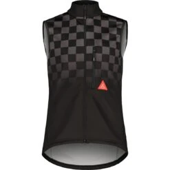 Maloja TozzagoM. Thermo Windblock Fietsvest - Moonless Check 8235