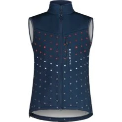 Maloja TozzagoM. Thermo Windblock Fietsvest - Midnight Dot 8610