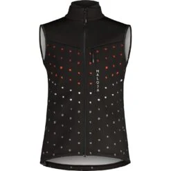 Maloja TozzagoM. Thermo Windblock Fietsvest - Moonless Dot 8625