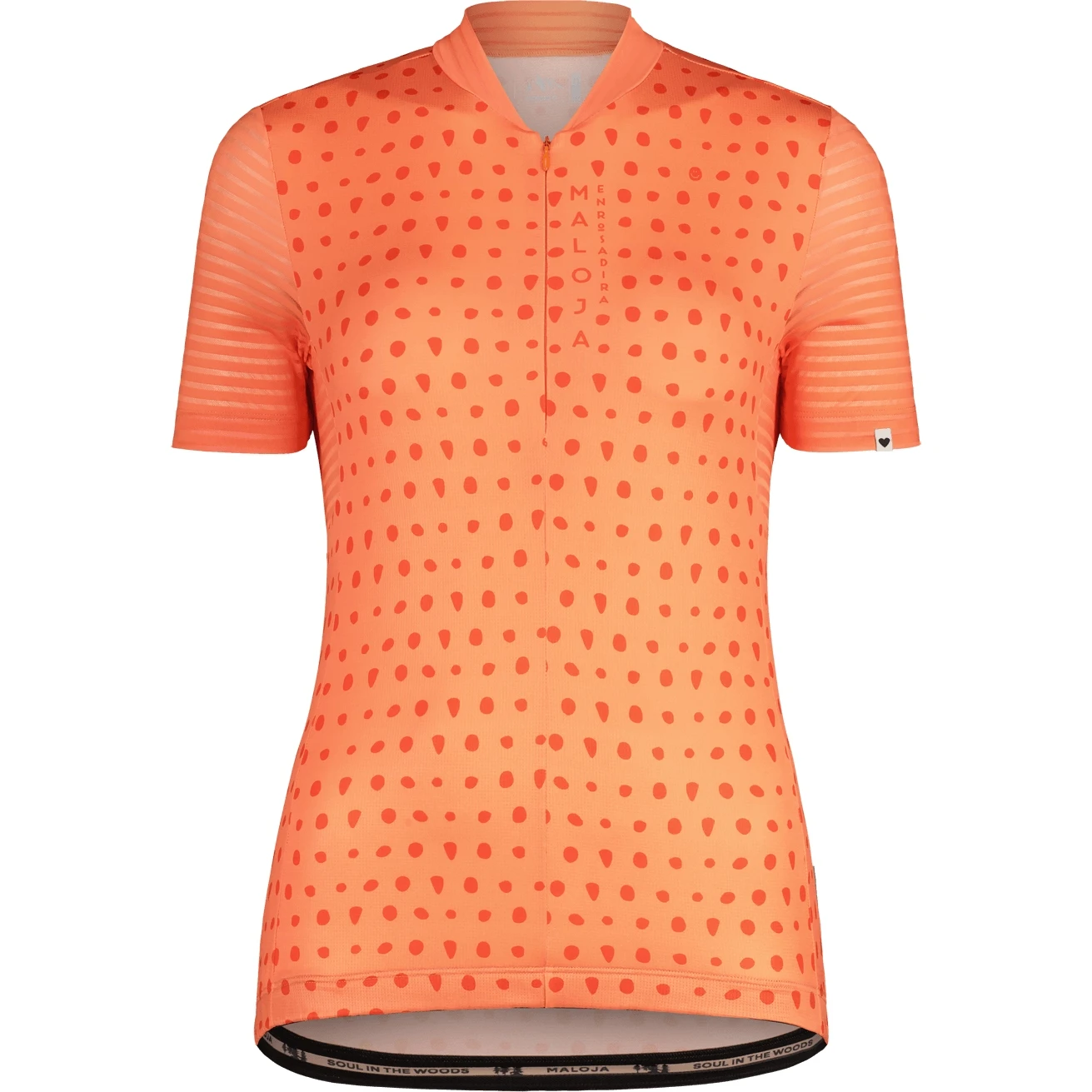 Maloja TrentinoM. 1/2 Fietsshirt Met Korte Mouwen Dames - Pastel Glow 8642 1 Maloja TrentinoM. 1/2 Fietsshirt Met Korte Mouwen Dames - Pastel Glow 8642