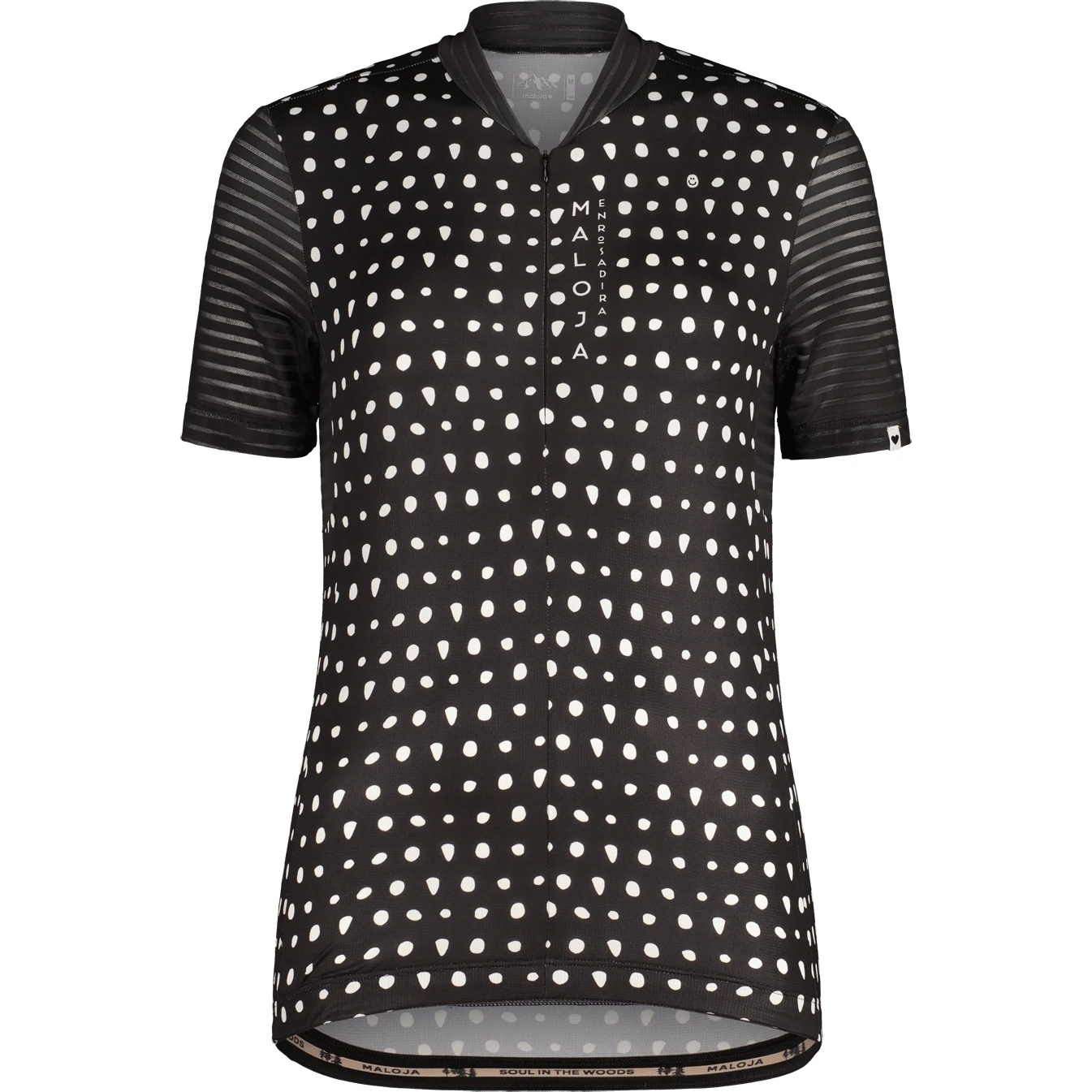 Maloja TrentinoM. 1/2 Fietsshirt Met Korte Mouwen Dames - Moonless 0817 1 Maloja TrentinoM. 1/2 Fietsshirt Met Korte Mouwen Dames - Moonless 0817