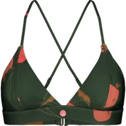 Maloja TrisslM. Dames Bikini Top - Fir Alpflower 8723