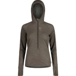 Maloja VajoletM. Mountain Midlayer Dames Shirt Met Lange Mouwen - Moonless 0817 35107