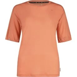 Maloja ValettinaM. Dames T-Shirt - Rosewood 8583
