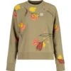 Maloja ValladaM. Organic Dames Sweatshirt - Oak Alpflower 8759