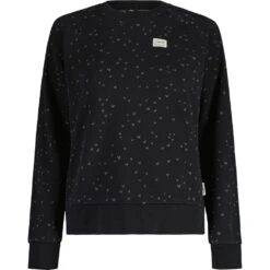 Maloja ValladaM. Organic Dames Sweatshirt - Moonless Flying Hearts 8628