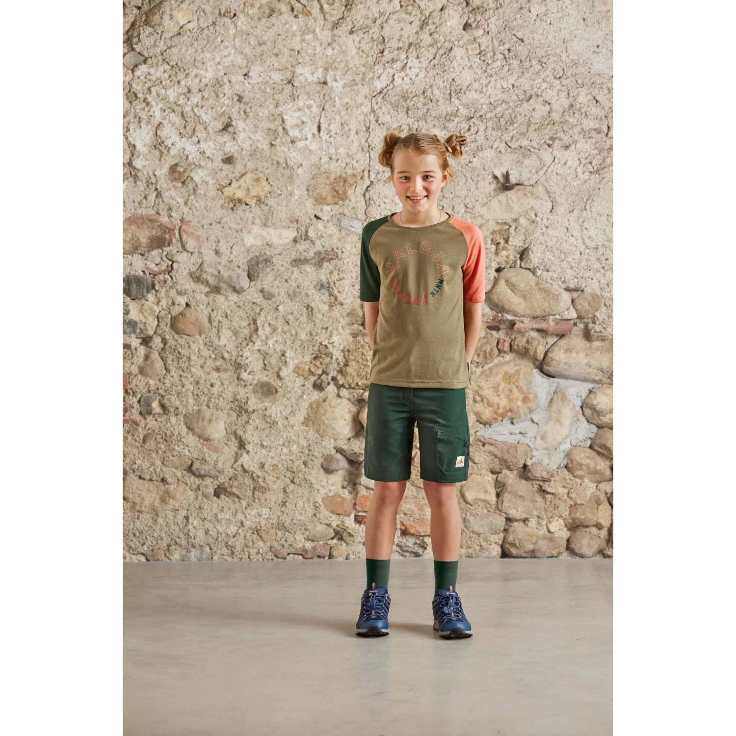 Maloja ValspregnaG. Enduro Kinderen T-Shirt - Oak Multi 8762 3 Maloja ValspregnaG. Enduro Kinderen T-Shirt - Oak Multi 8762 - Afbeelding 3