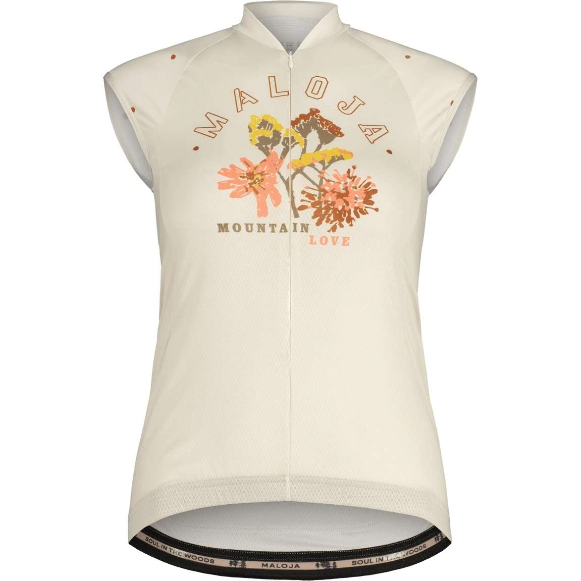 Maloja VanilM. Cycle Dames Tanktop - Glacier Milk 8585 1 Maloja VanilM. Cycle Dames Tanktop - Glacier Milk 8585