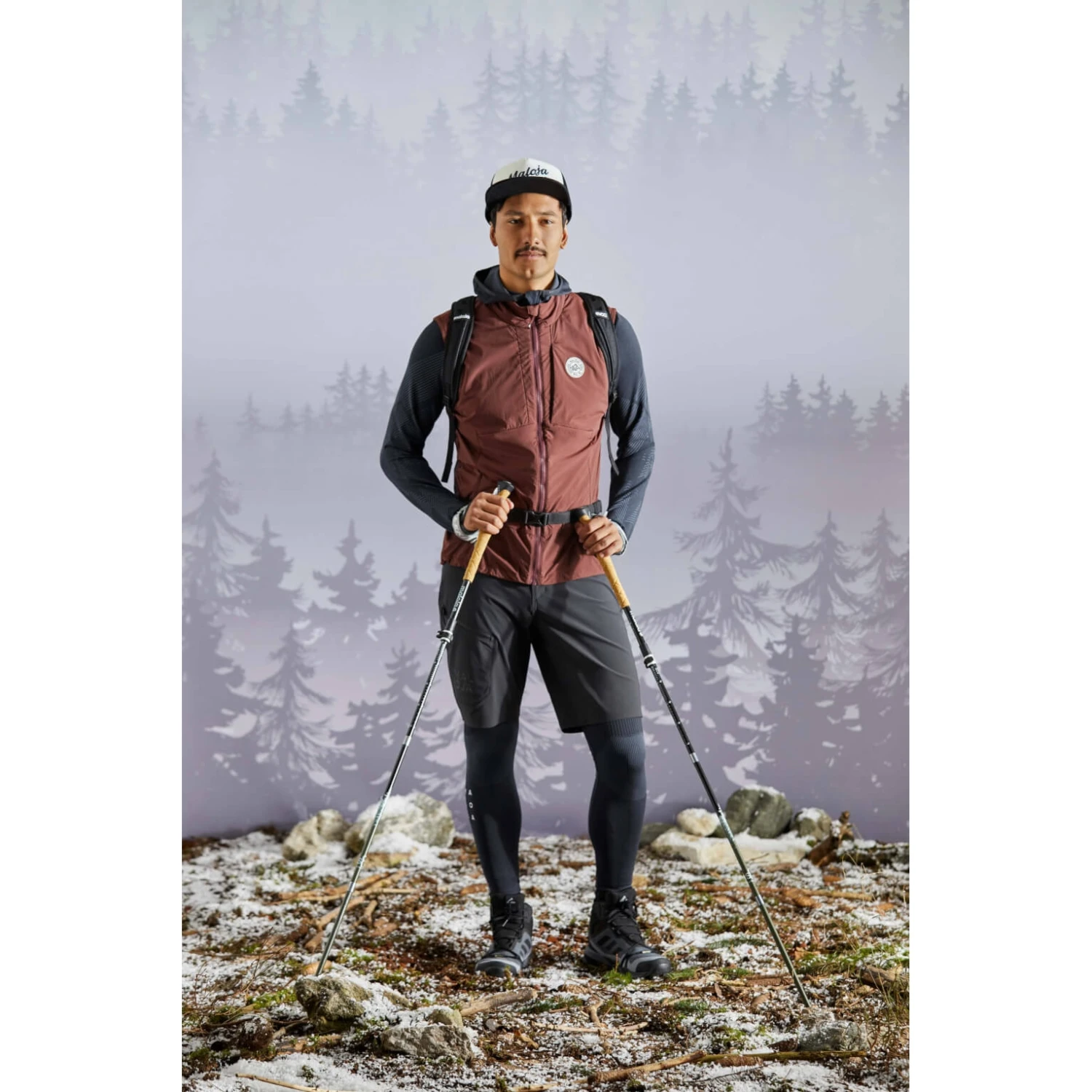 Maloja SchleiereuleM. Nordic Short - Moonless 0817 3 Maloja SchleiereuleM. Nordic Short - Moonless 0817 - Afbeelding 3